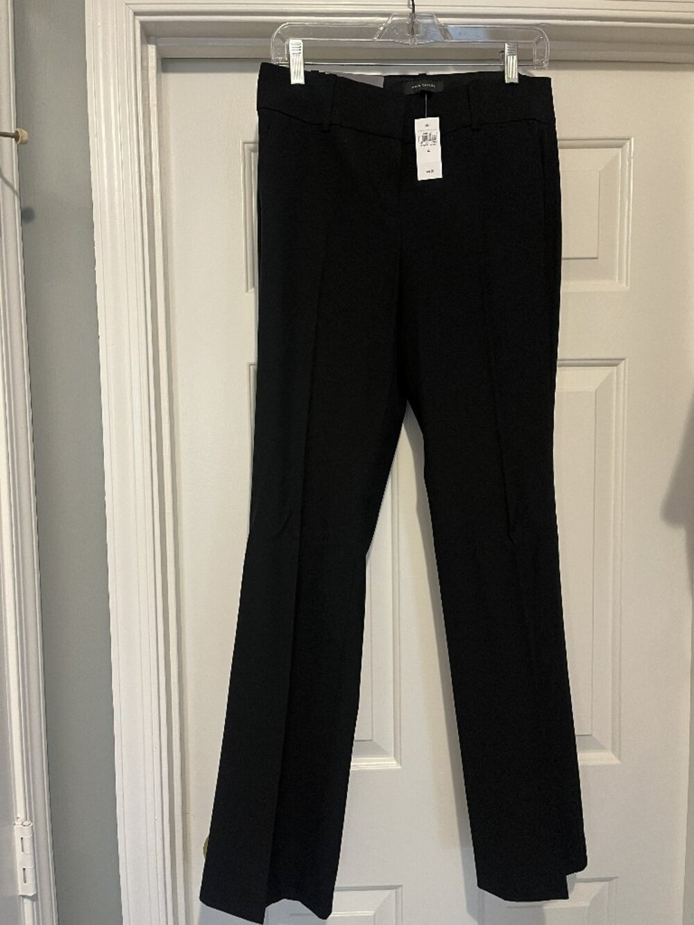 Ann Taylor NWT black “Ann” Classic Fit Trousers